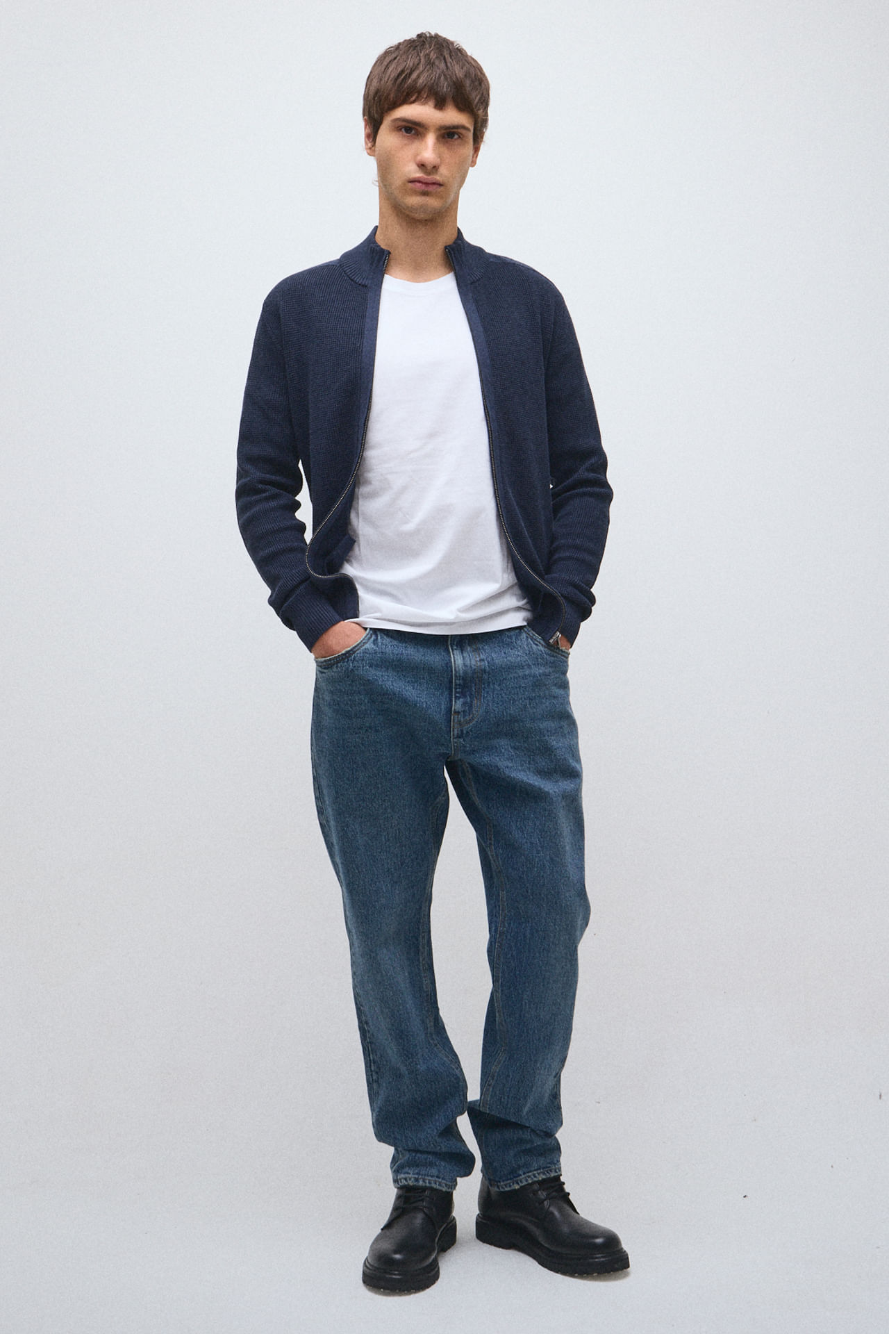 Campera tejida