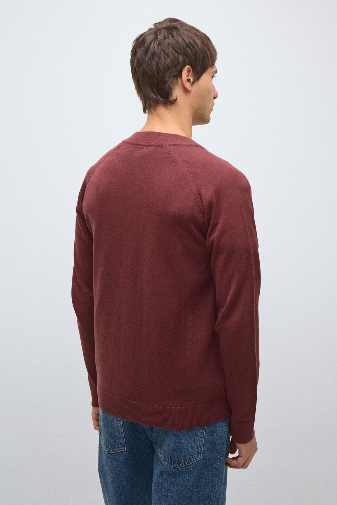 Campera tejida tramada — imagen 4
