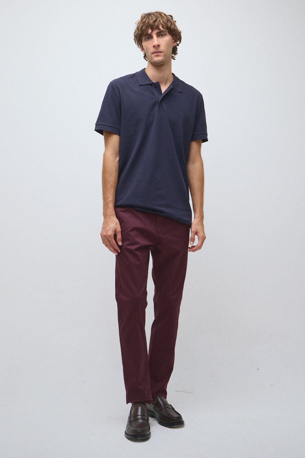 Pantalón chino slim confort HUEZ