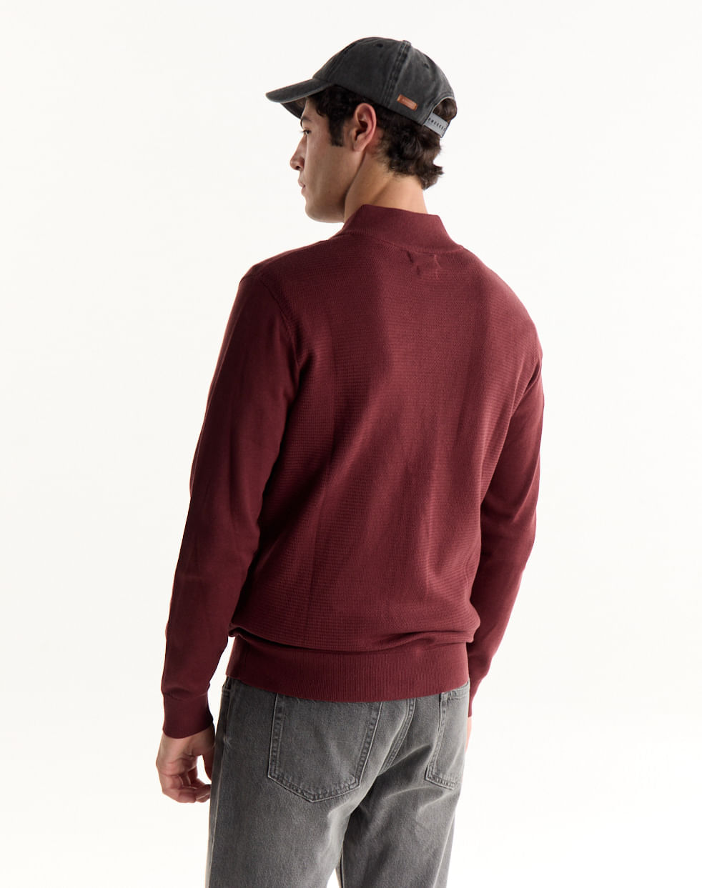 Campera tejida tramada ADARE — imagen 3
