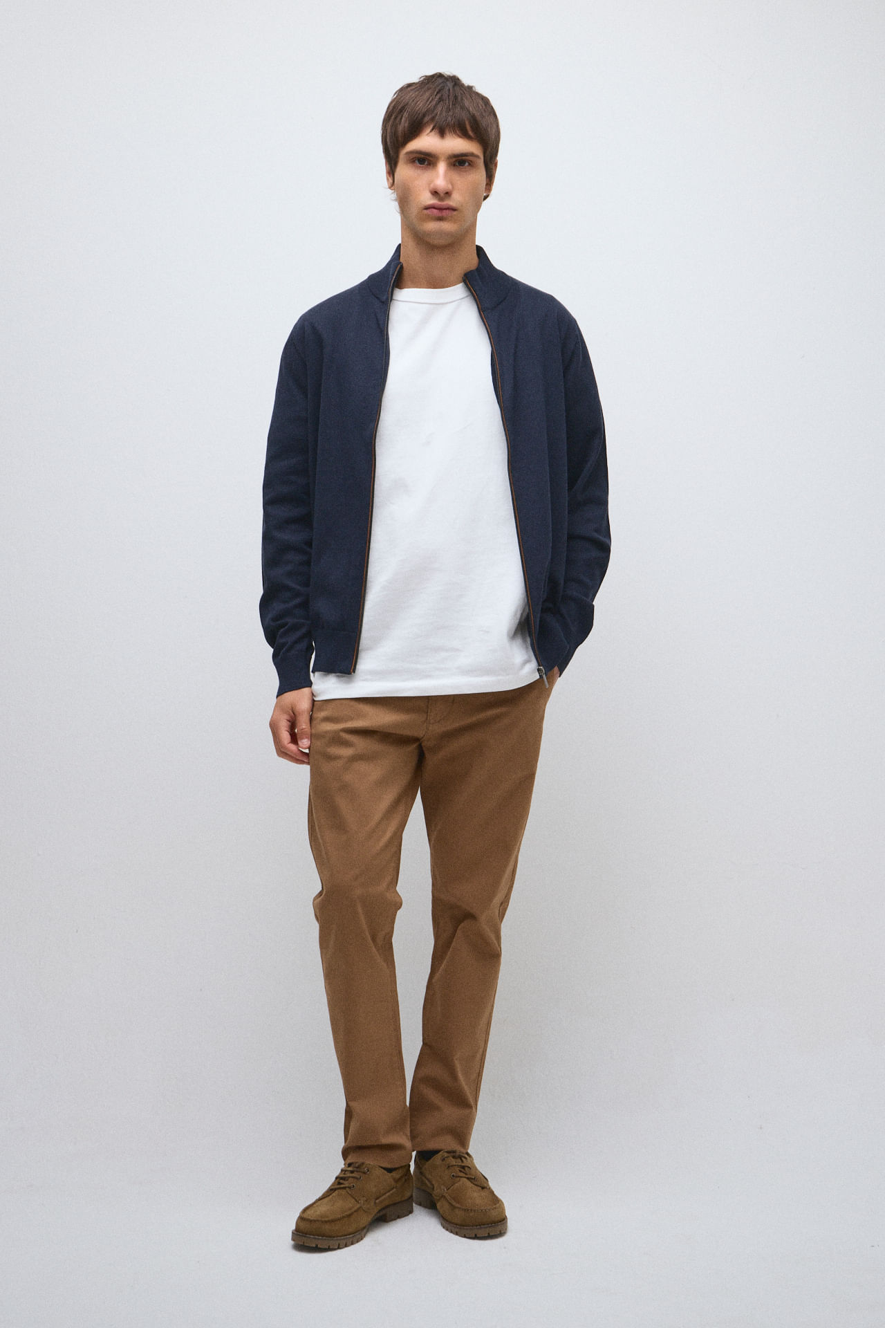 Campera tejida