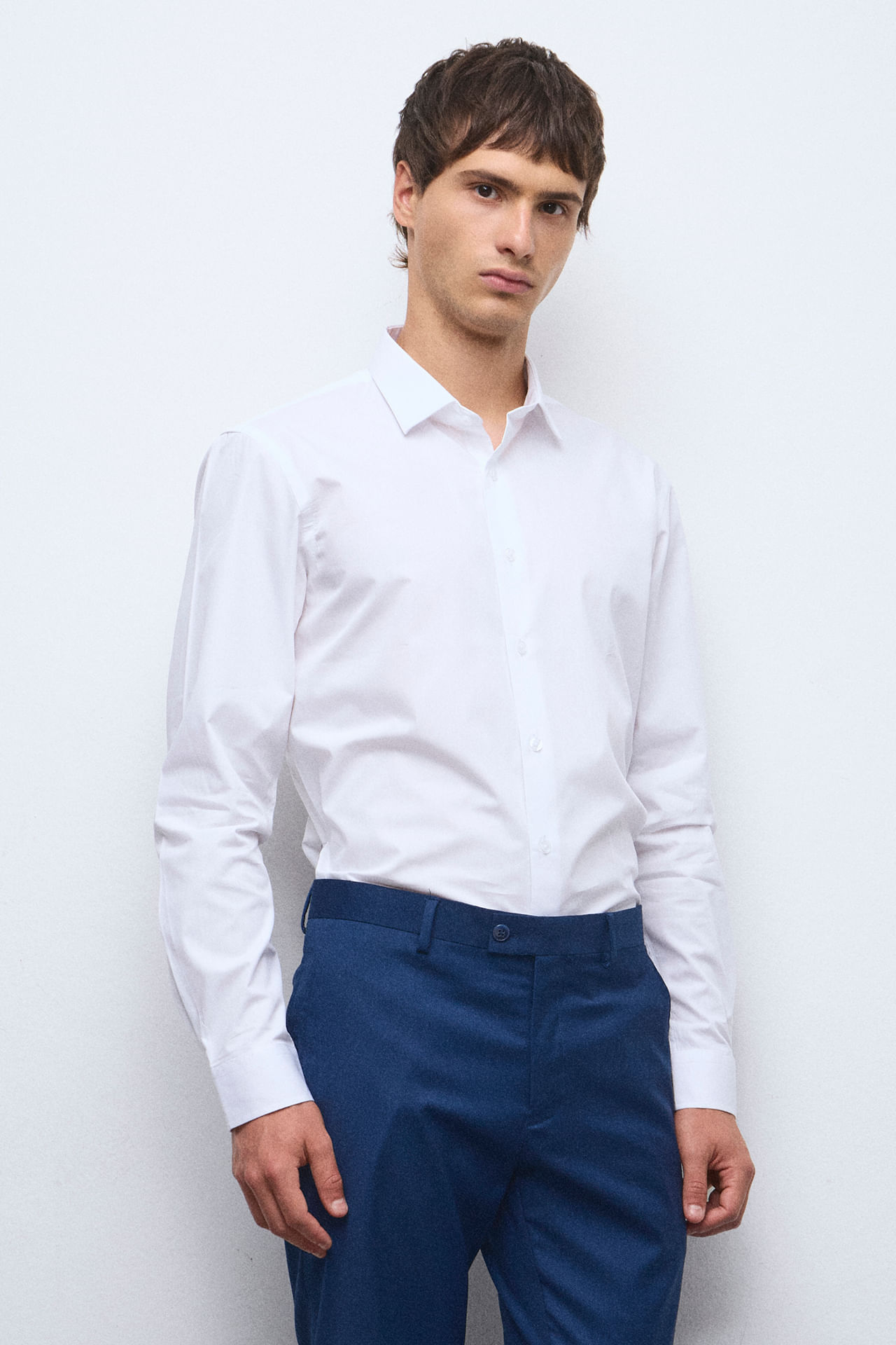 Camisa vestir slim 100% algodón — imagen 2