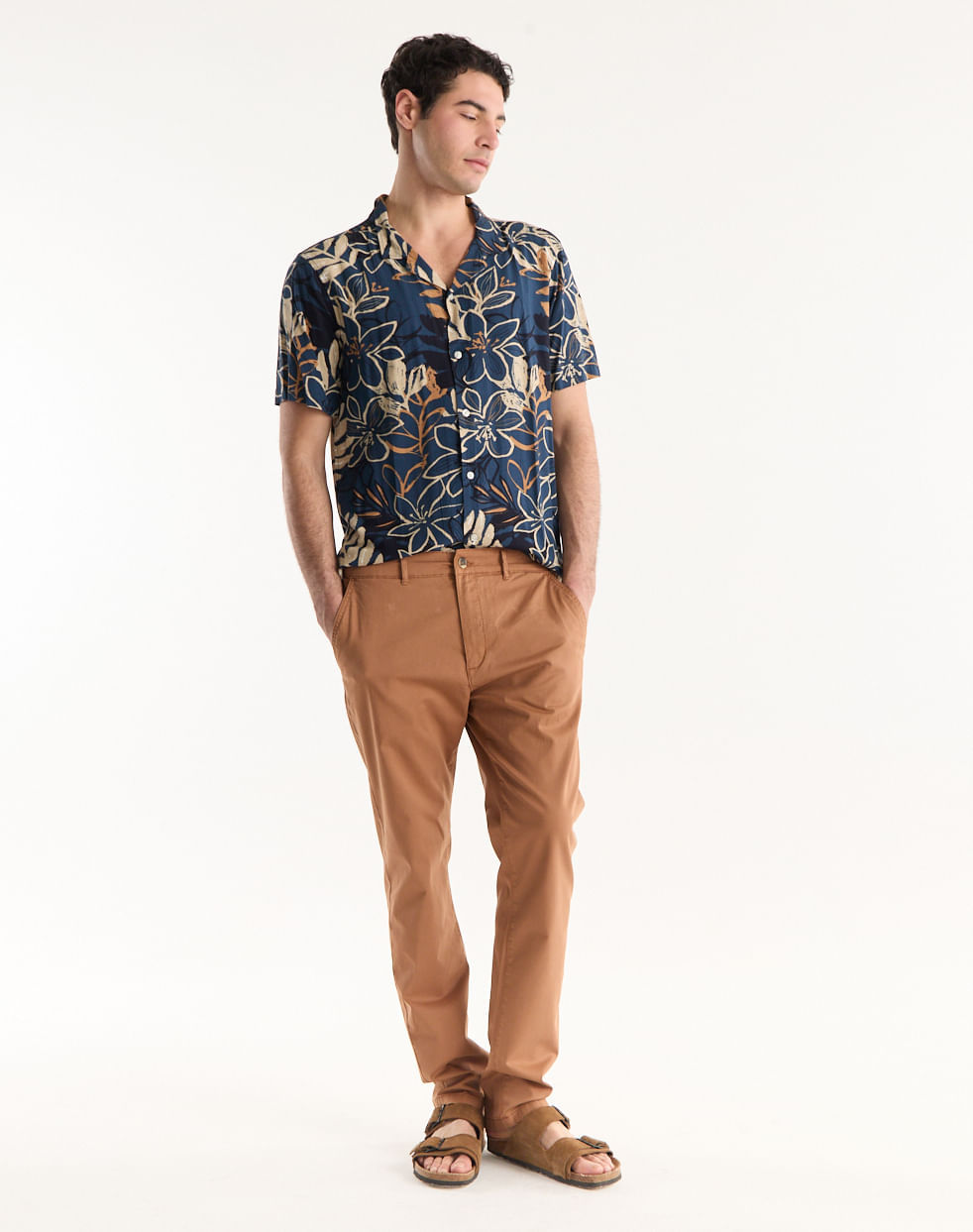 Pantalón chino slim confort