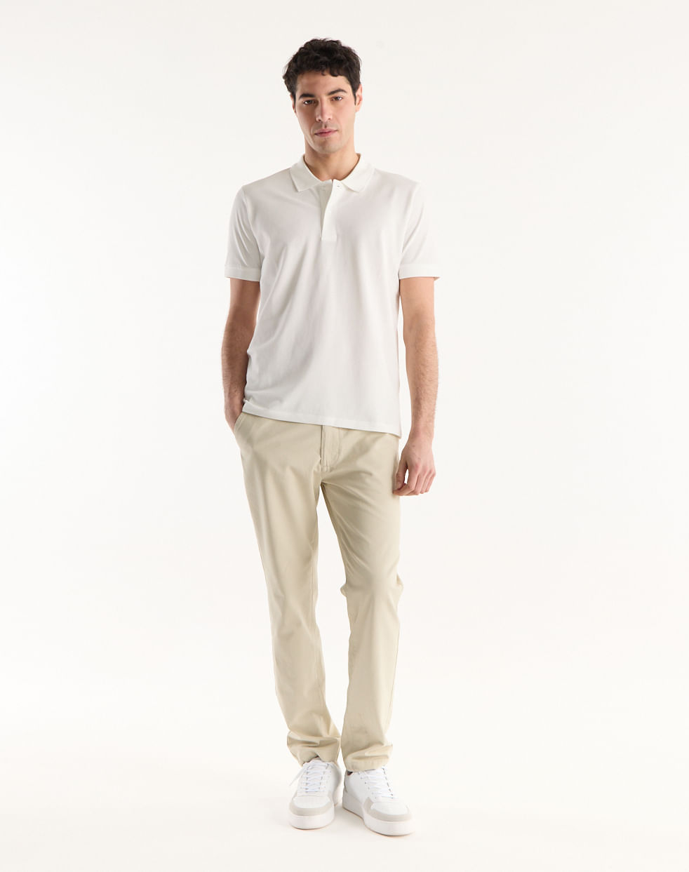Pantalón chino regular 100% algodón PRAGA