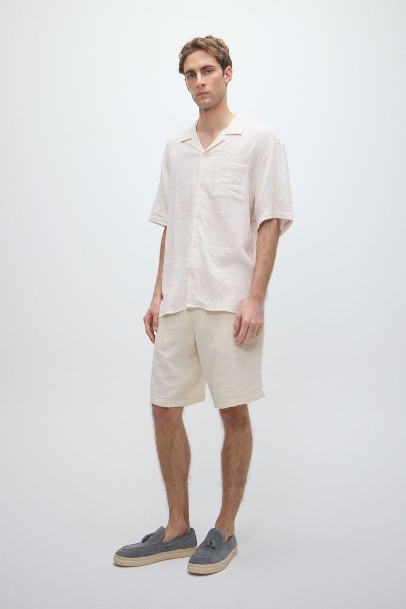 Camisa relaxed 100% algodón
