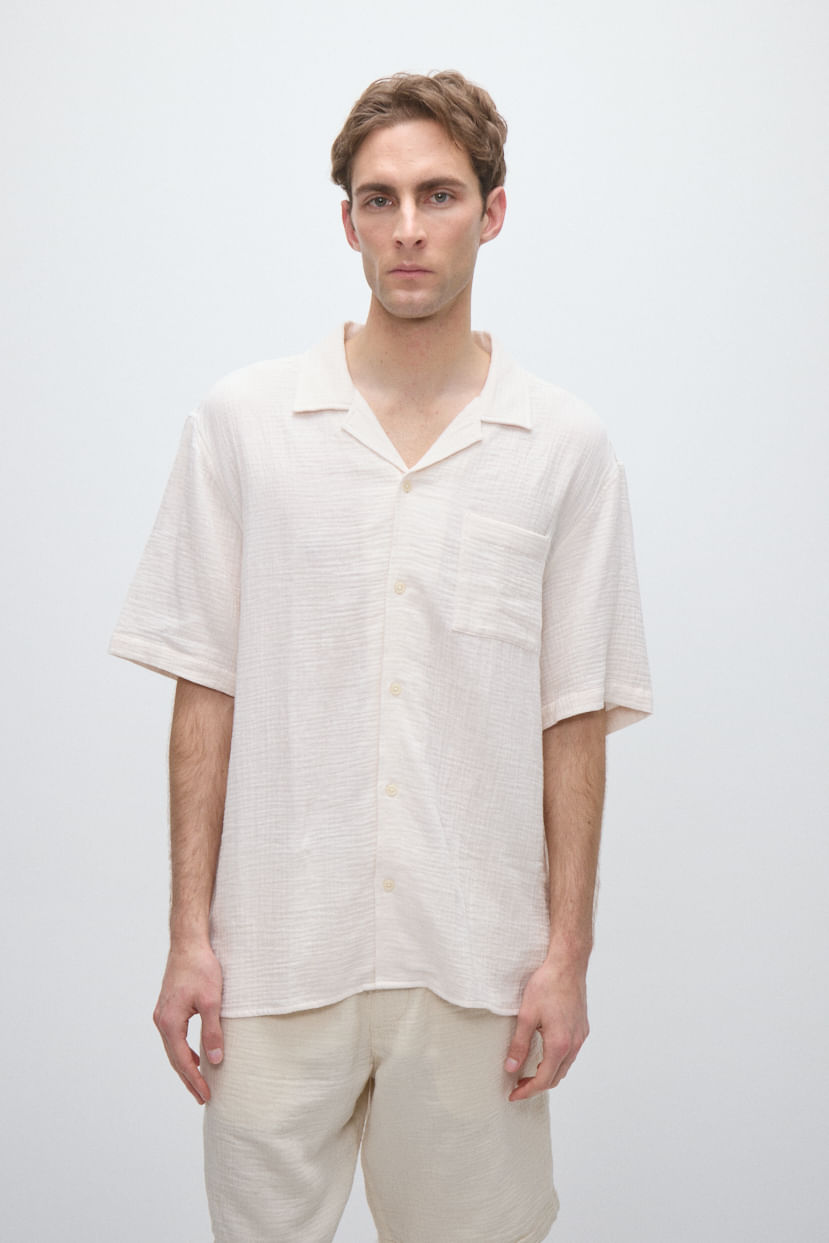 Camisa relaxed 100% algodón — imagen 2