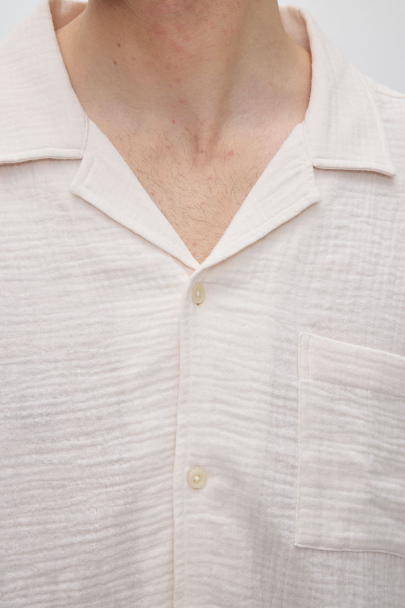 Camisa relaxed 100% algodón — imagen 3