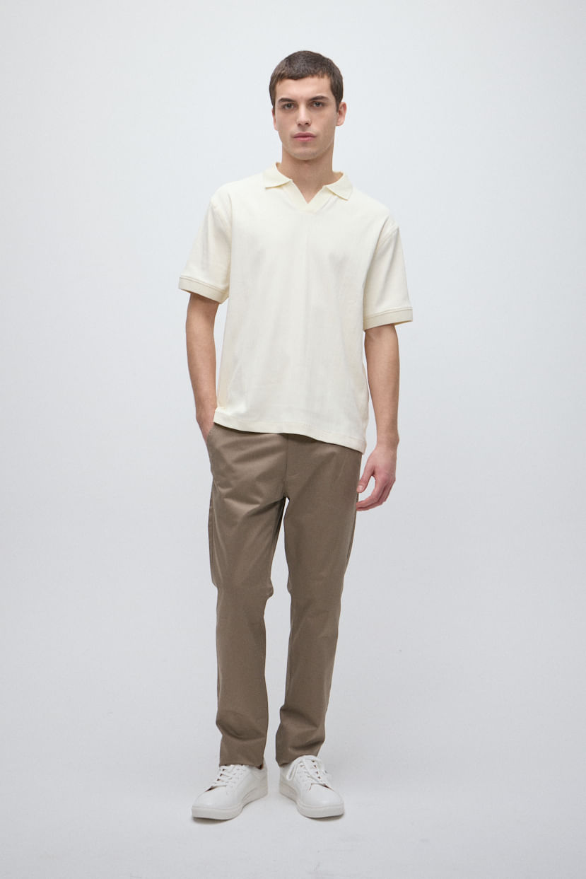 Pantalón chino slim confort