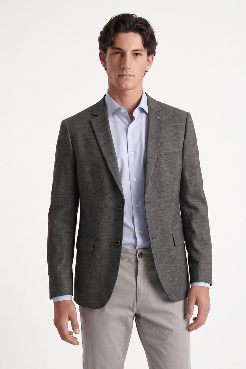 Saco regular lino algodón MIAMI — imagen 2